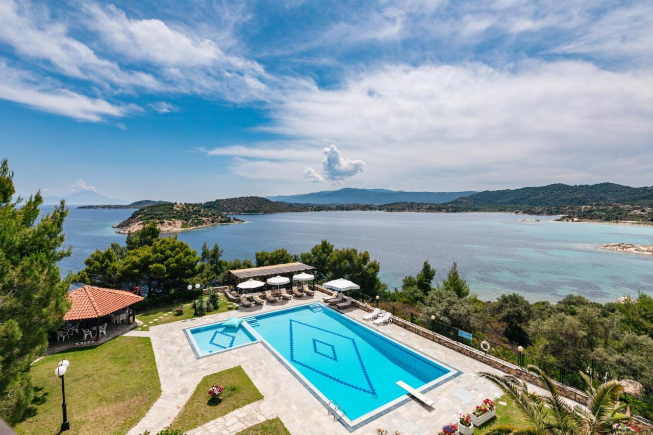 Theoxenia Apartments Ormos Panagias Bagian luar foto