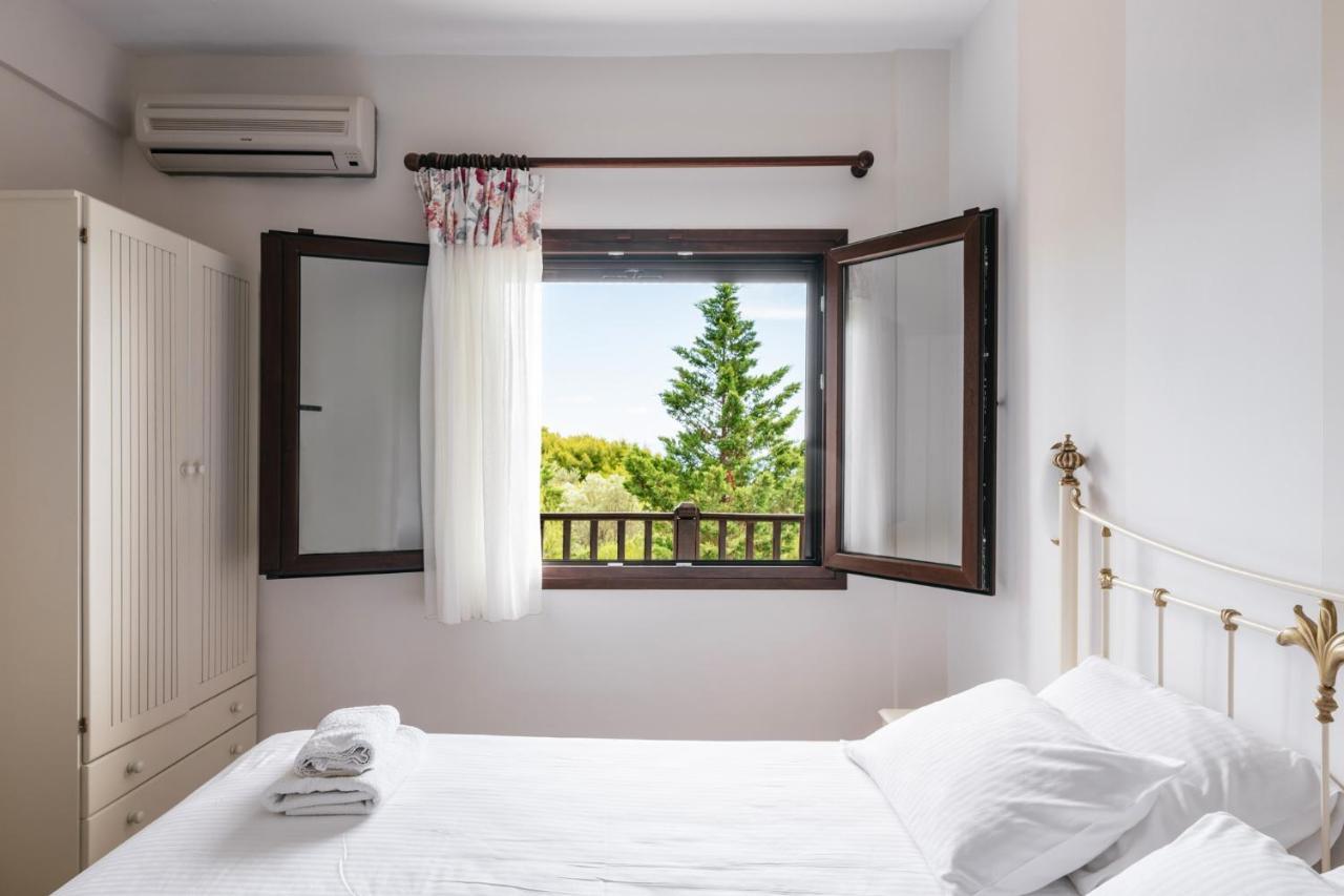 Theoxenia Apartments Ormos Panagias Bagian luar foto