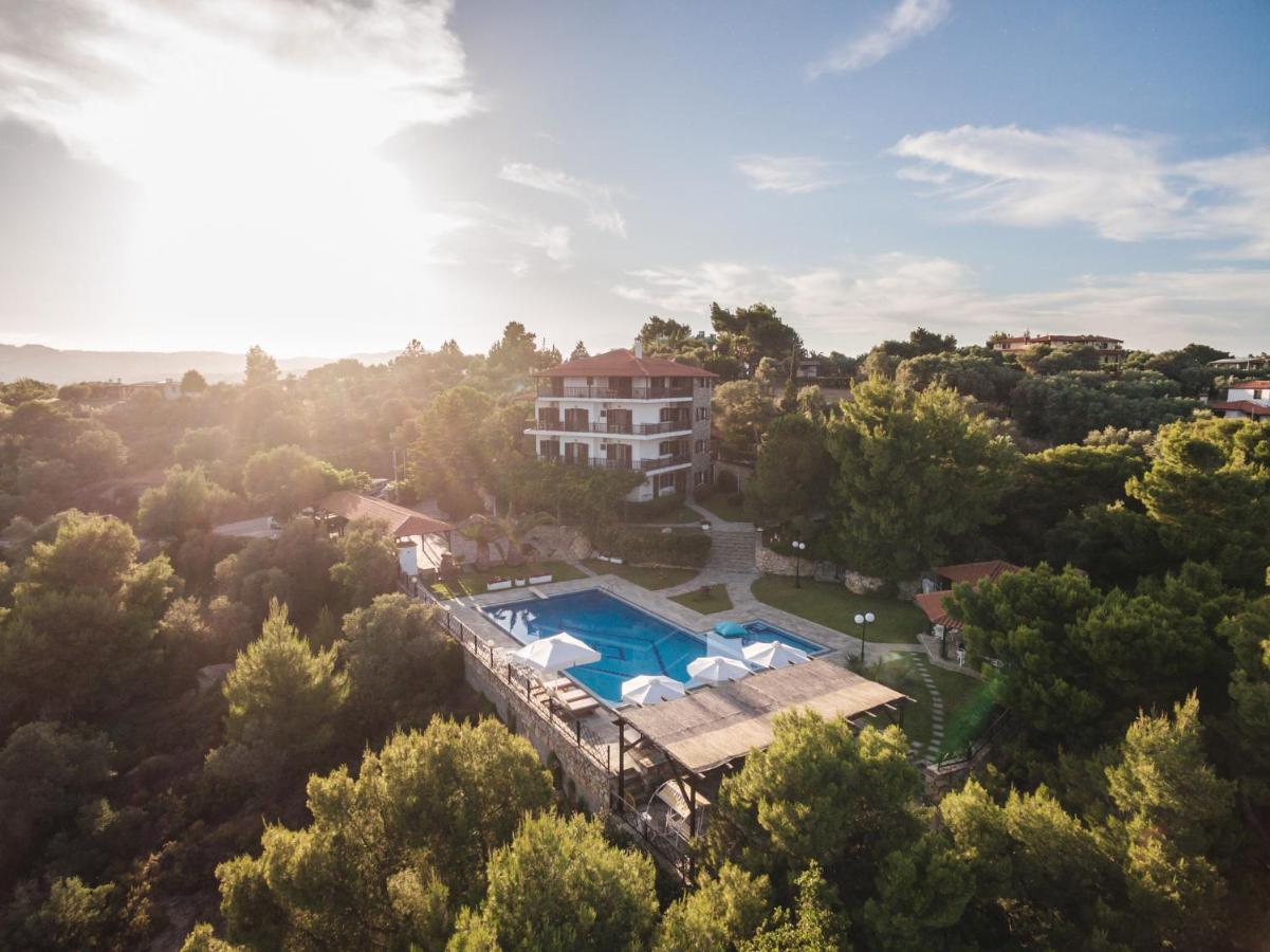 Theoxenia Apartments Ormos Panagias Bagian luar foto