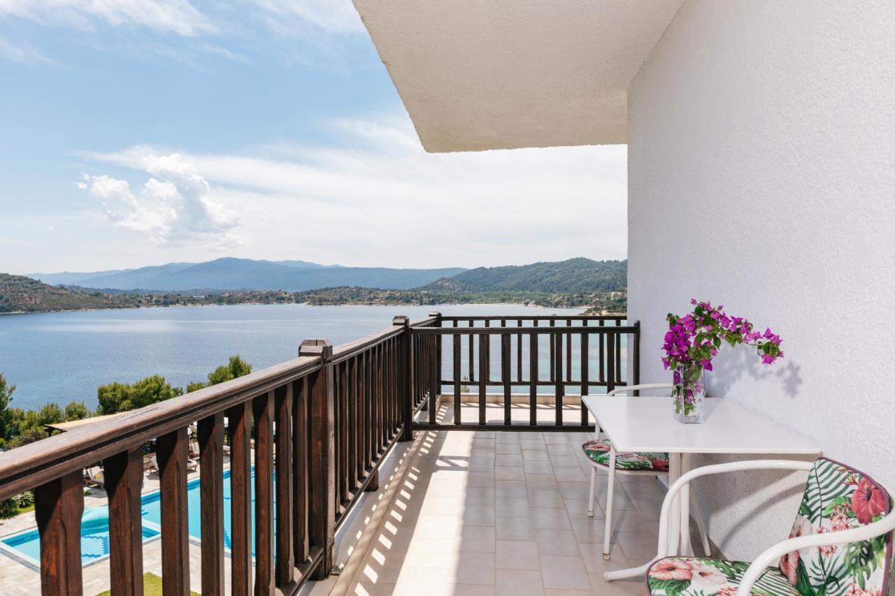 Theoxenia Apartments Ormos Panagias Bagian luar foto
