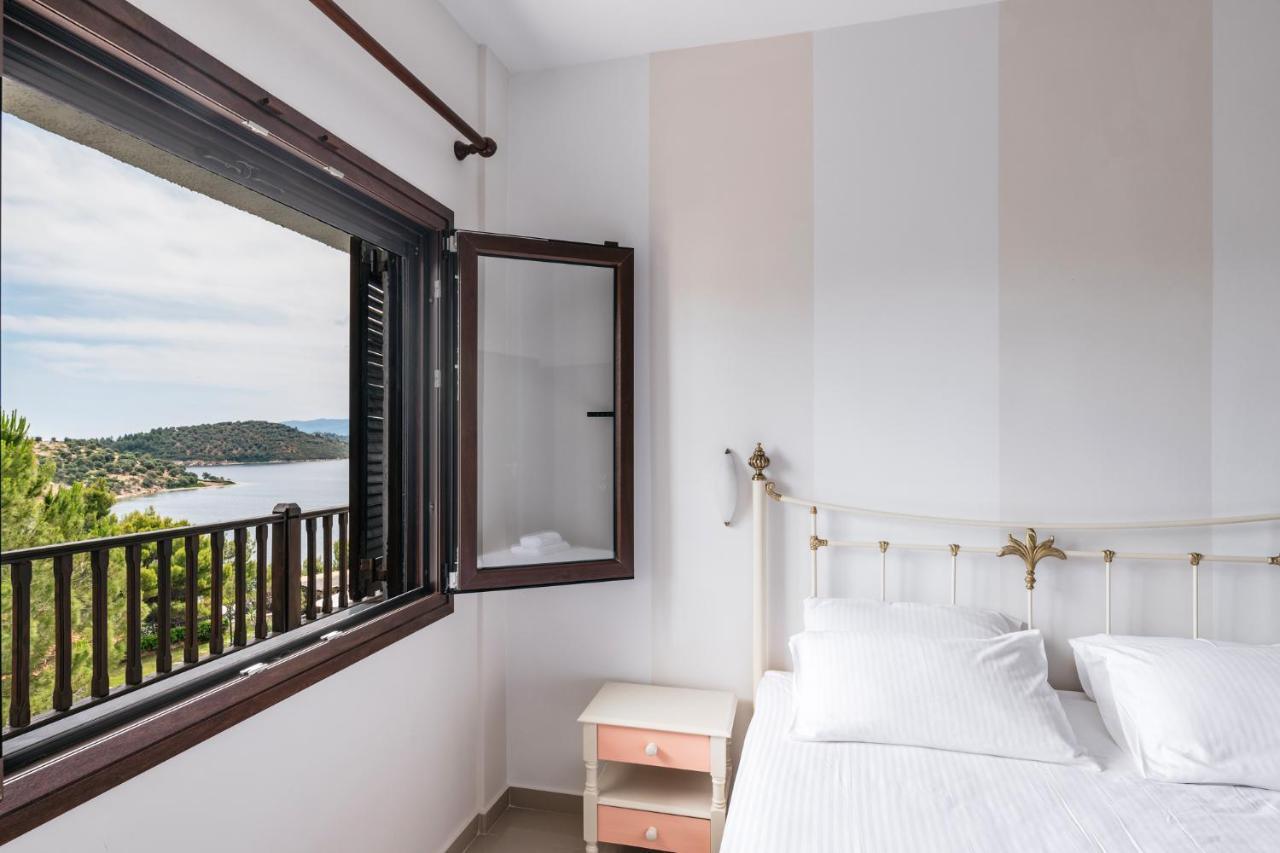 Theoxenia Apartments Ormos Panagias Bagian luar foto